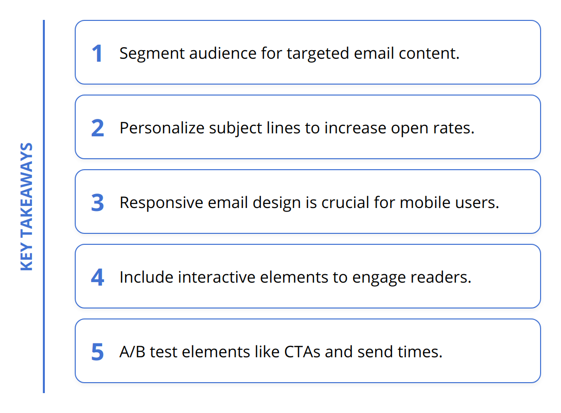 Key Takeaways - Best Practices in Email Marketing
