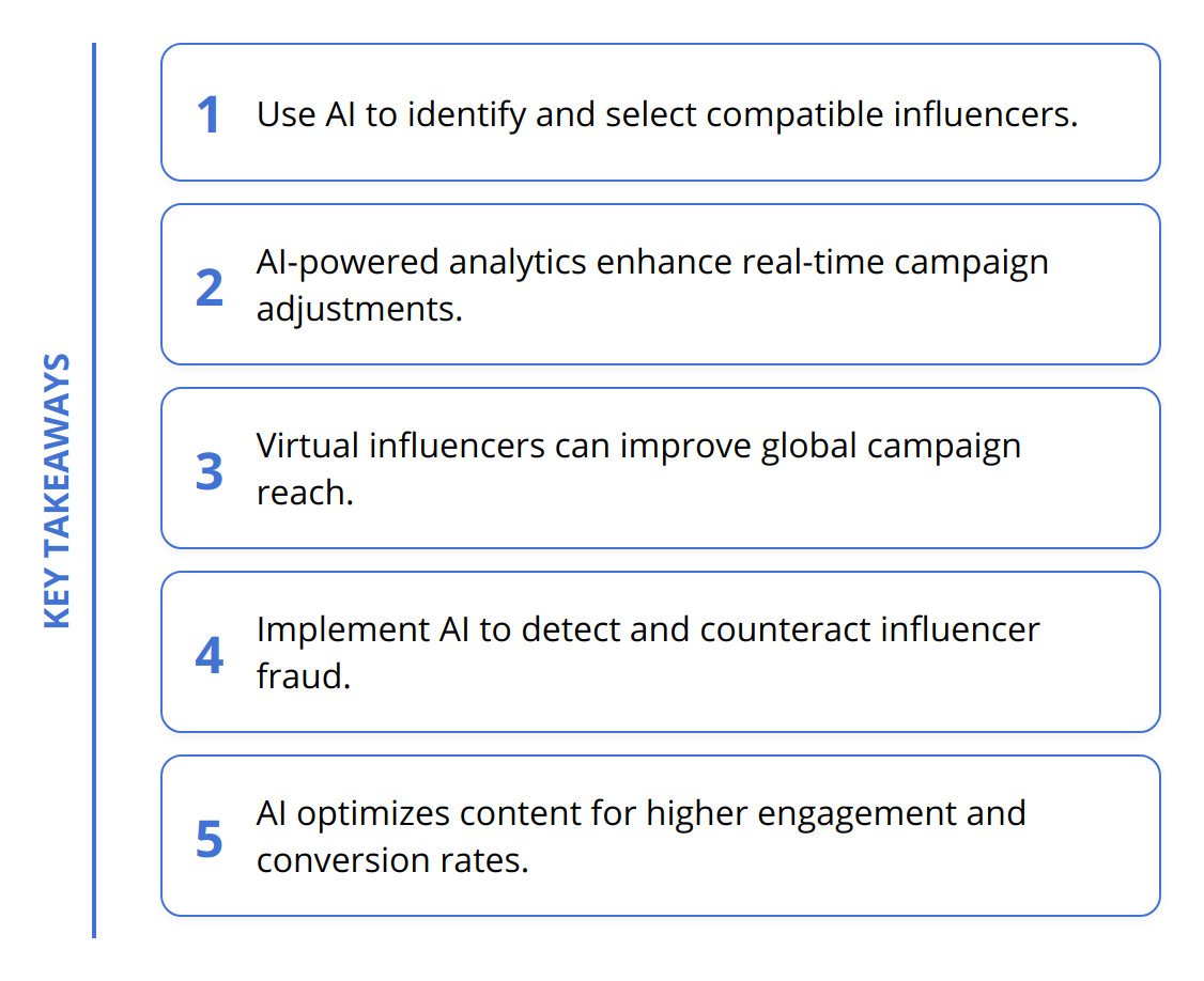 Key Takeaways - AI Influencer Marketing Insights Explained
