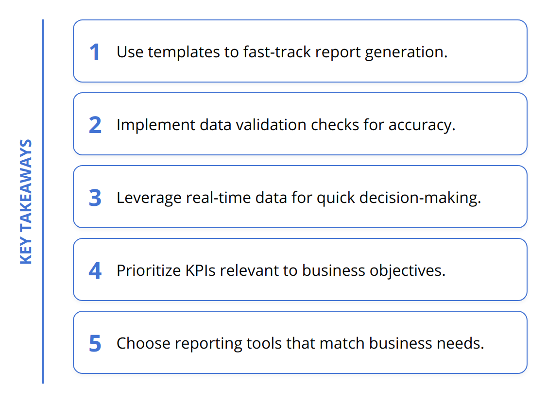 Key Takeaways - Automated Reporting Tools: Efficient Analysis