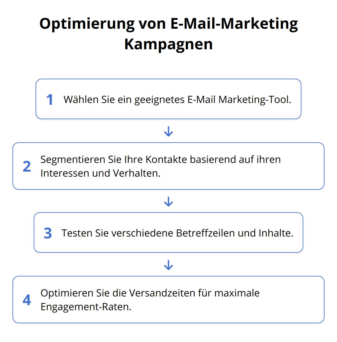 Flow Chart - Optimierung von E-Mail-Marketing Kampagnen