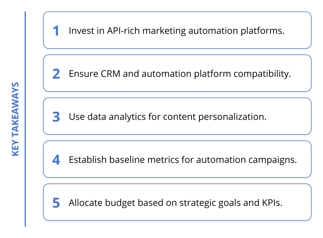 Key Takeaways - The Biggest Challenges of Marketing Automation