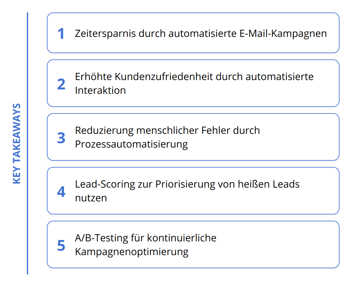 Key Takeaways - Was bringt Marketing-Automation?