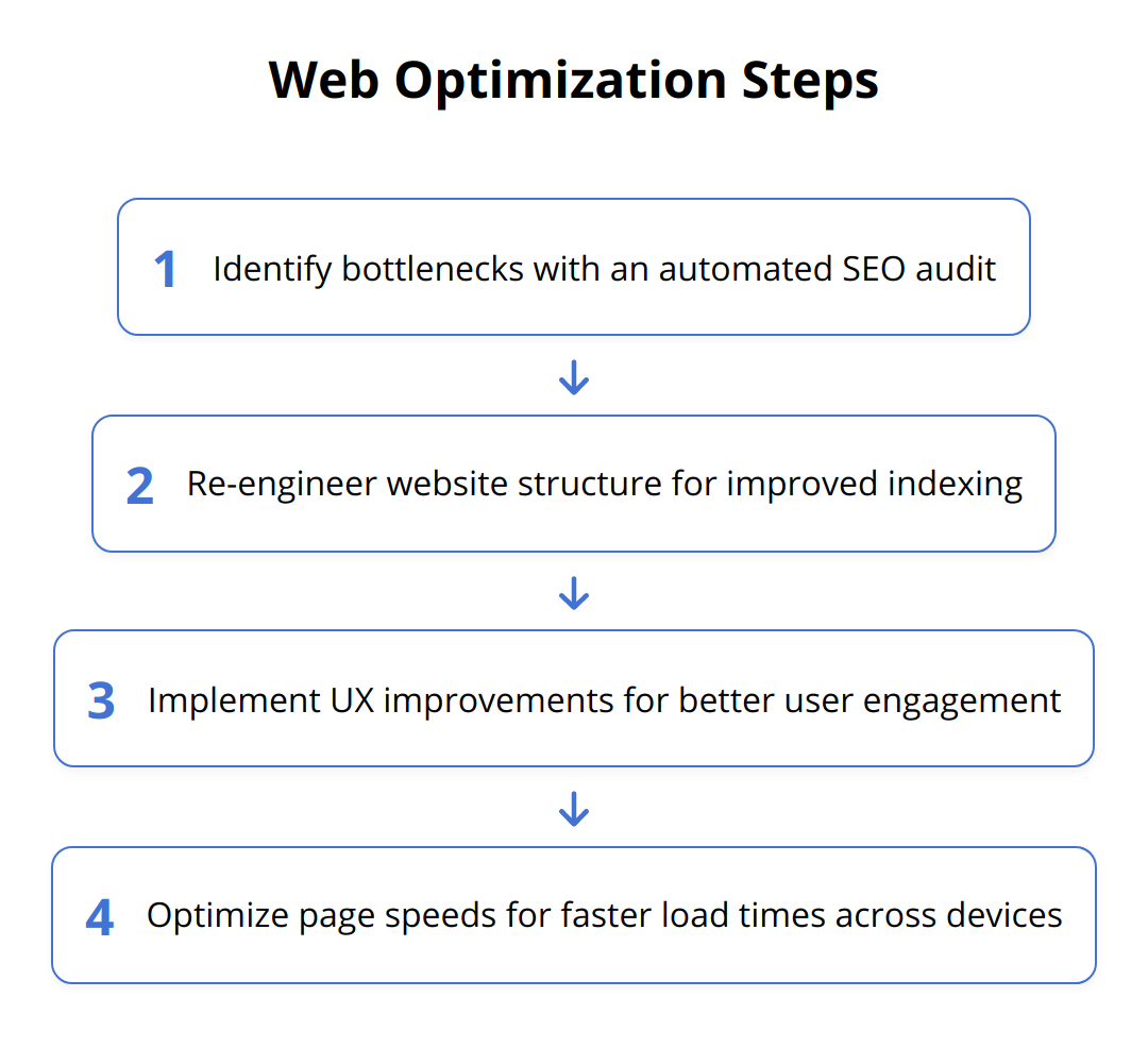 Flow Chart - Web Optimization Steps