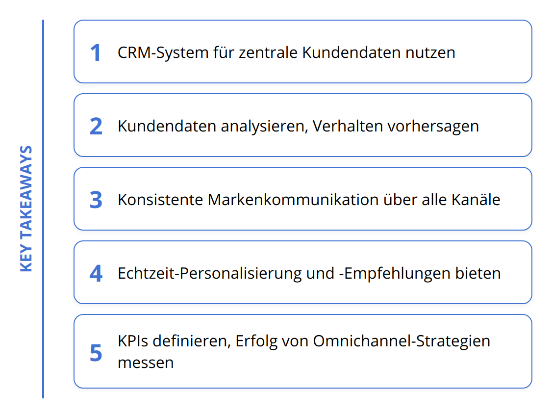 Key Takeaways - Omnichannel Marketing Technologien: Best Practices