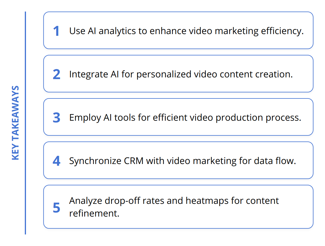 Key Takeaways - Why Video Marketing Automation is Essential for AI Integration