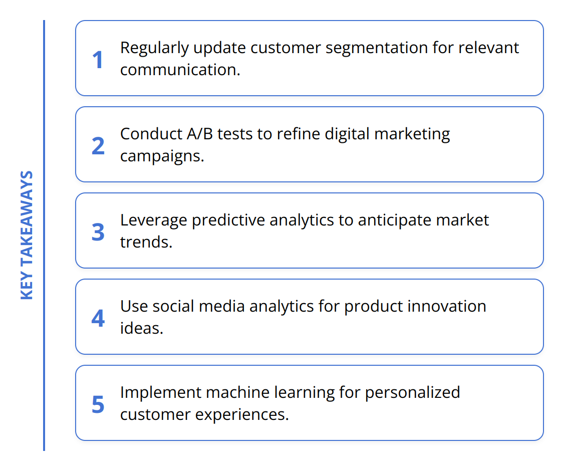 Key Takeaways - Data Analytics in Marketing, Entrepreneurship, and Innovation