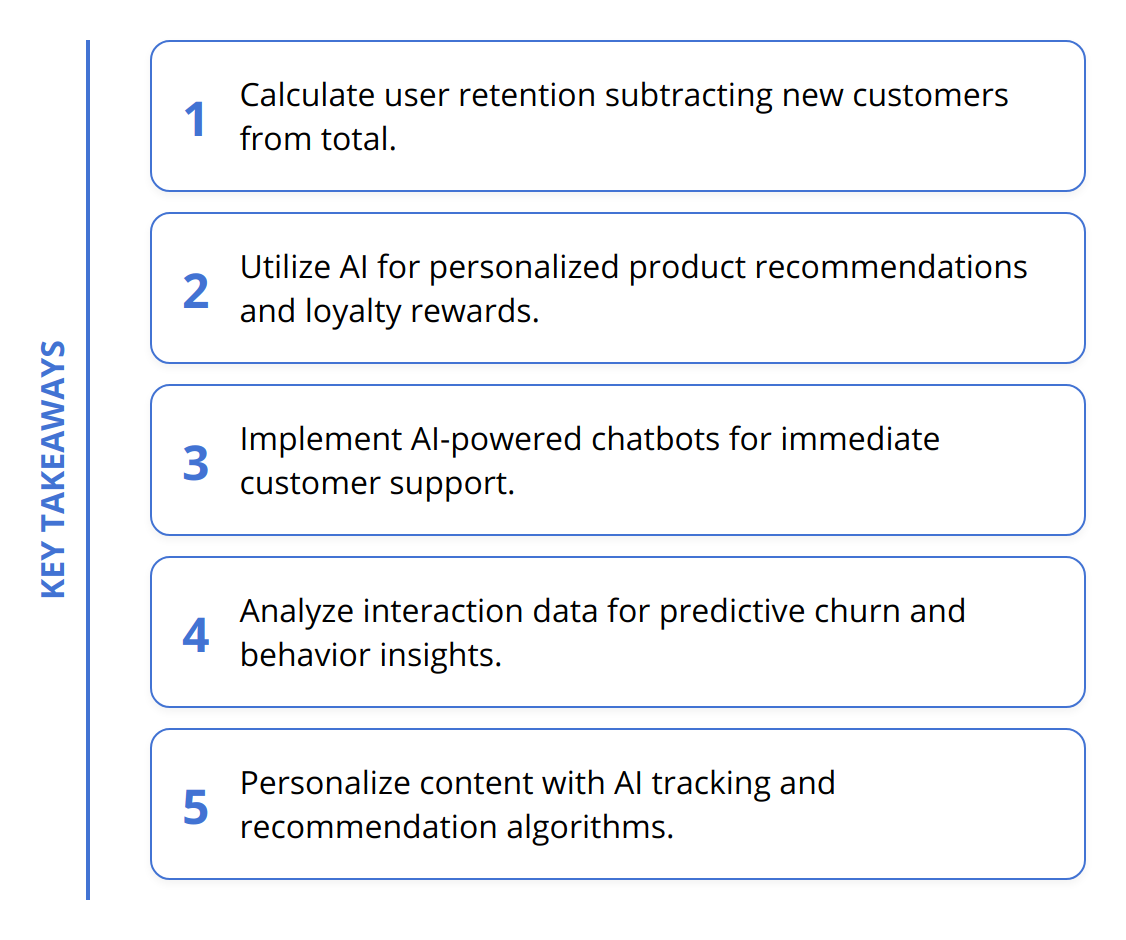 Key Takeaways - How to Boost User Retention With AI
