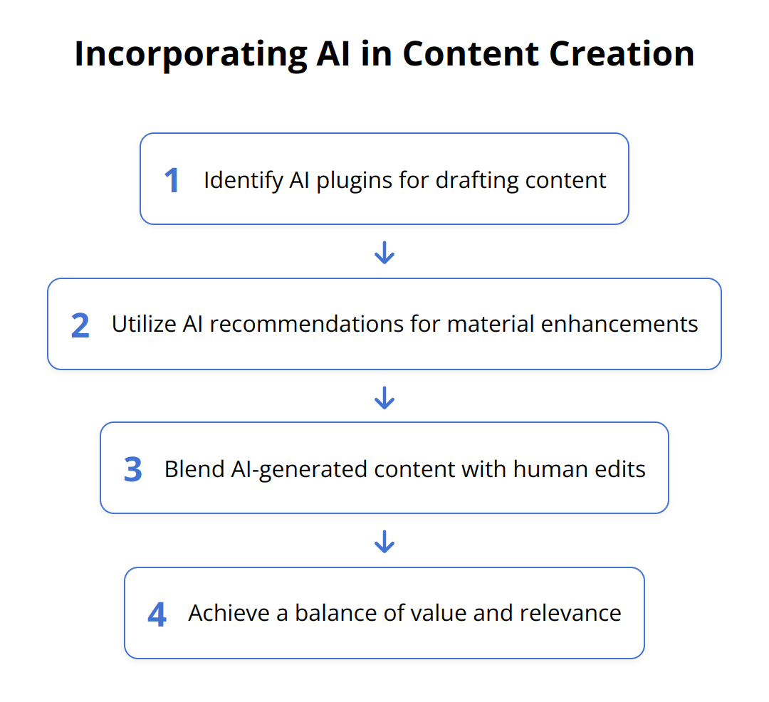 Flow Chart - Incorporating AI in Content Creation