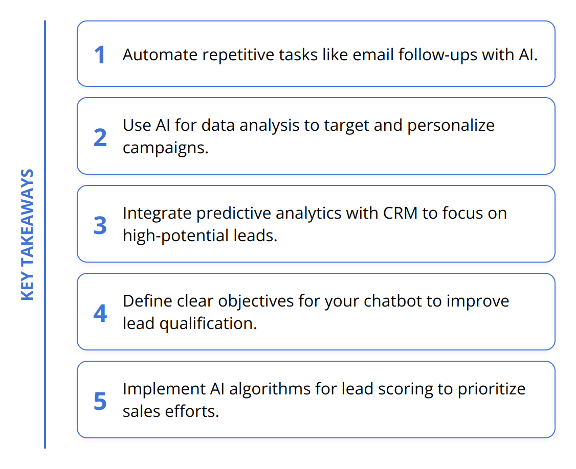 Key Takeaways - What AI Does for Lead Generation