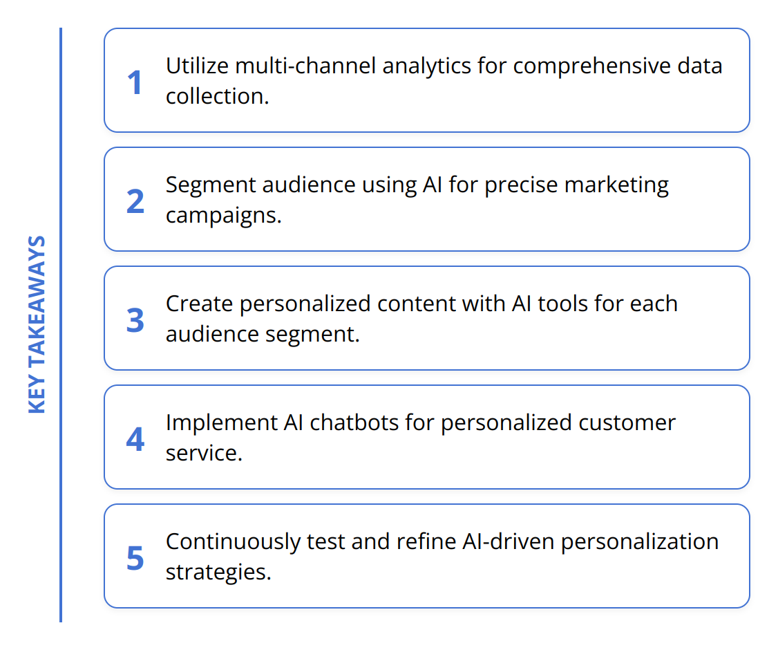 Key Takeaways - How to Implement Personalization With AI in Omnichannel Marketing