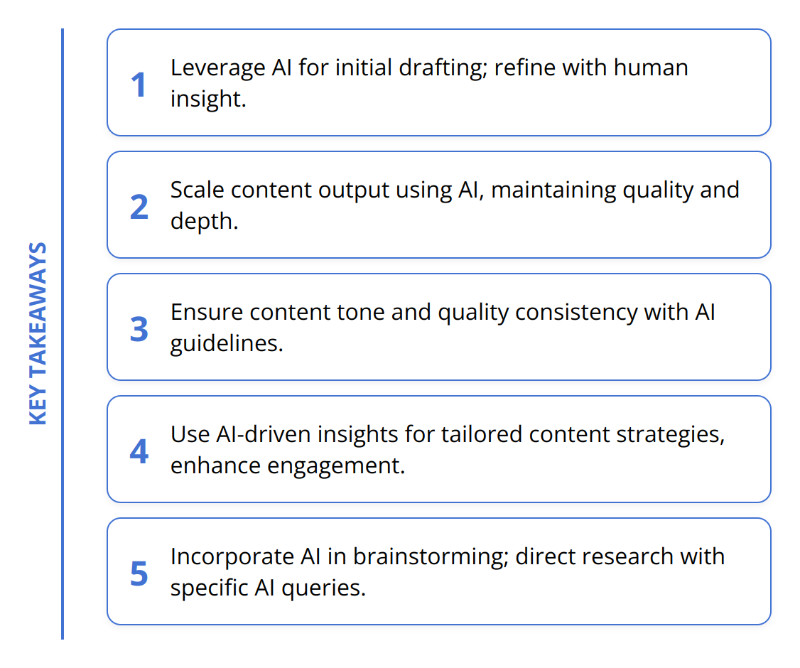 Key Takeaways - Why AI for Long-Form Content Works