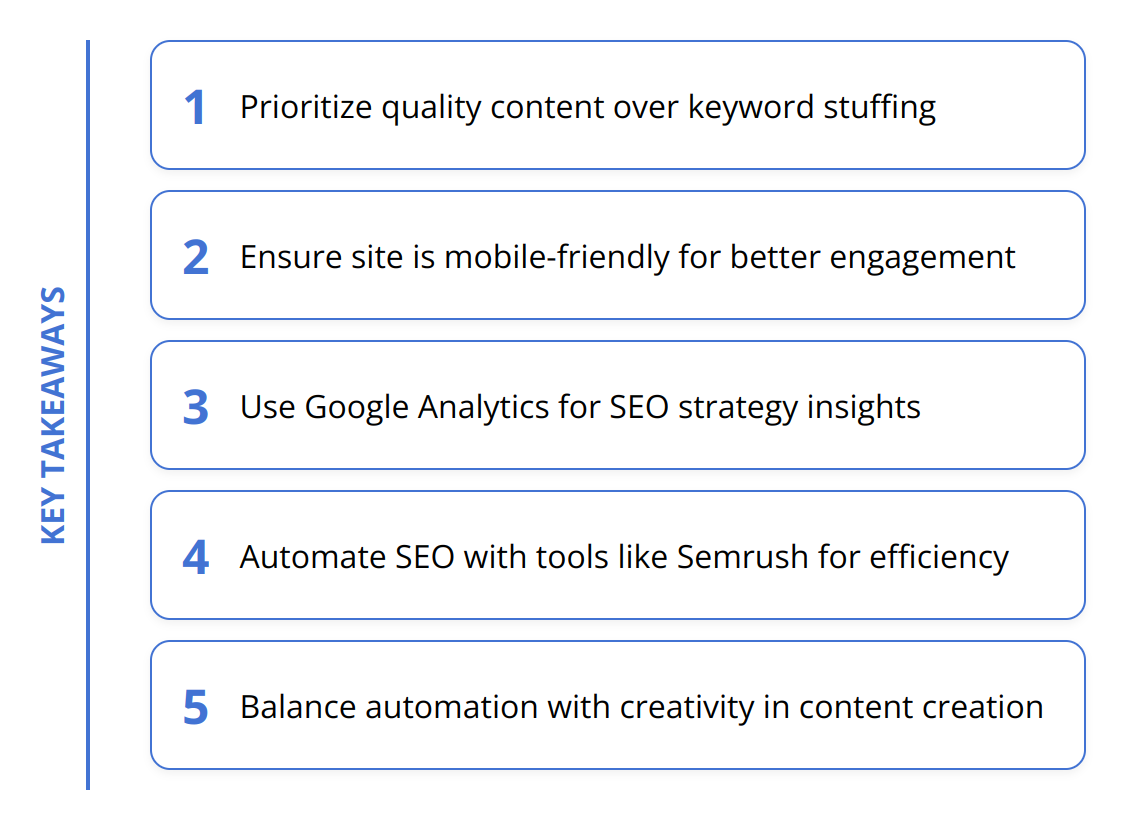 Key Takeaways - Automated SEO Content Planning [Beginner's Guide]