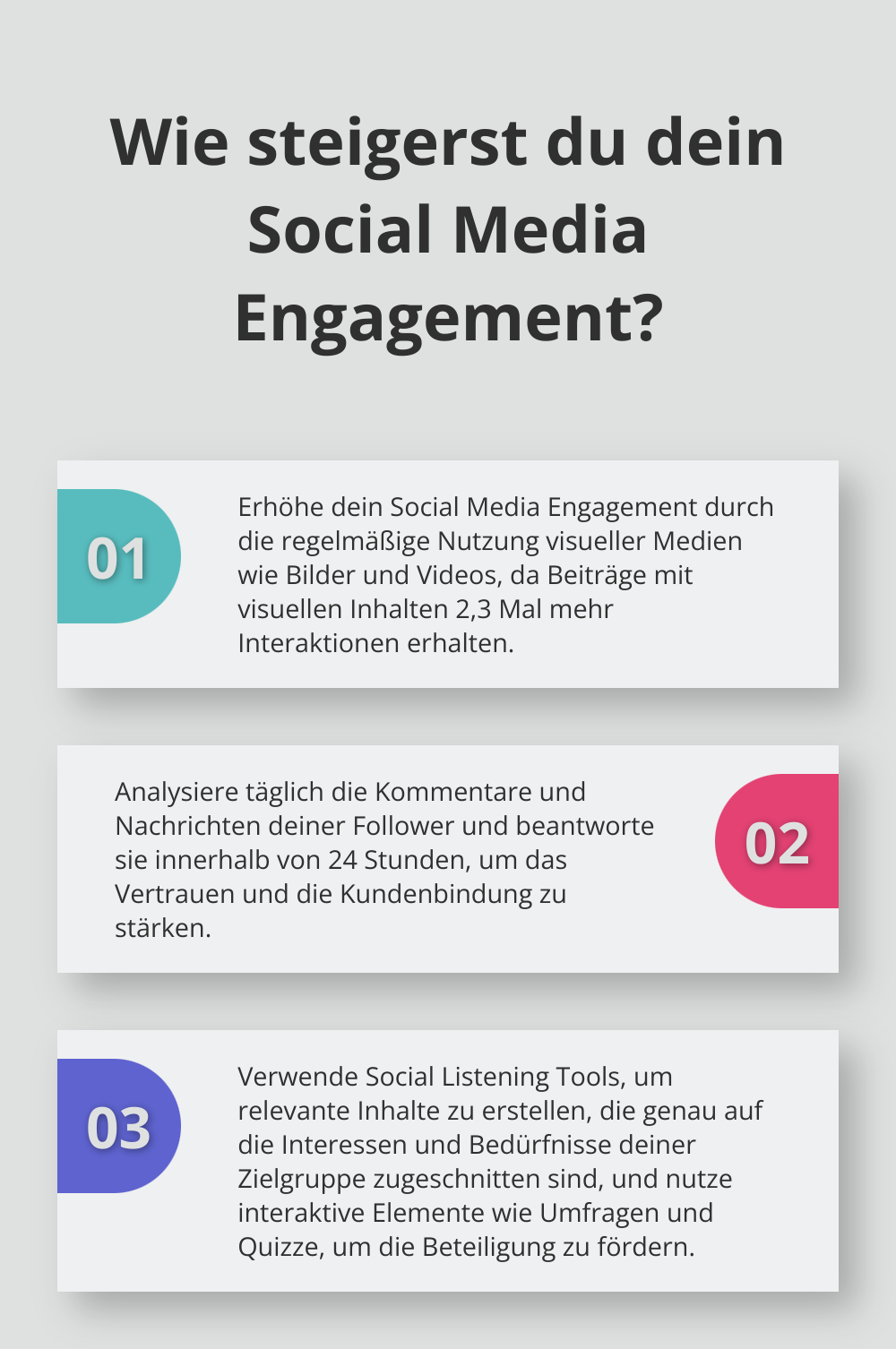 Fact - Wie steigerst du dein Social Media Engagement?