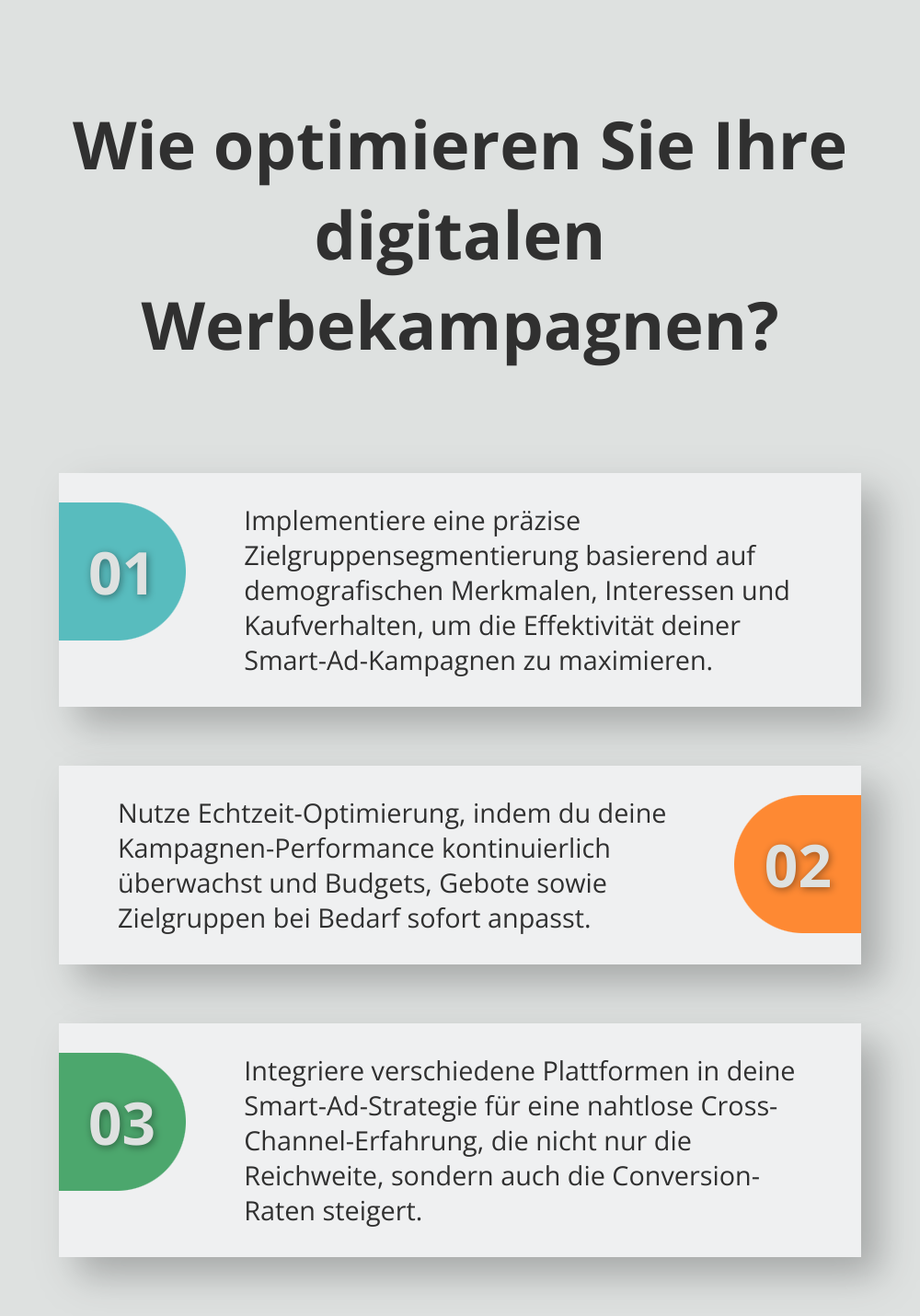 Fact - Wie optimieren Sie Ihre digitalen Werbekampagnen?