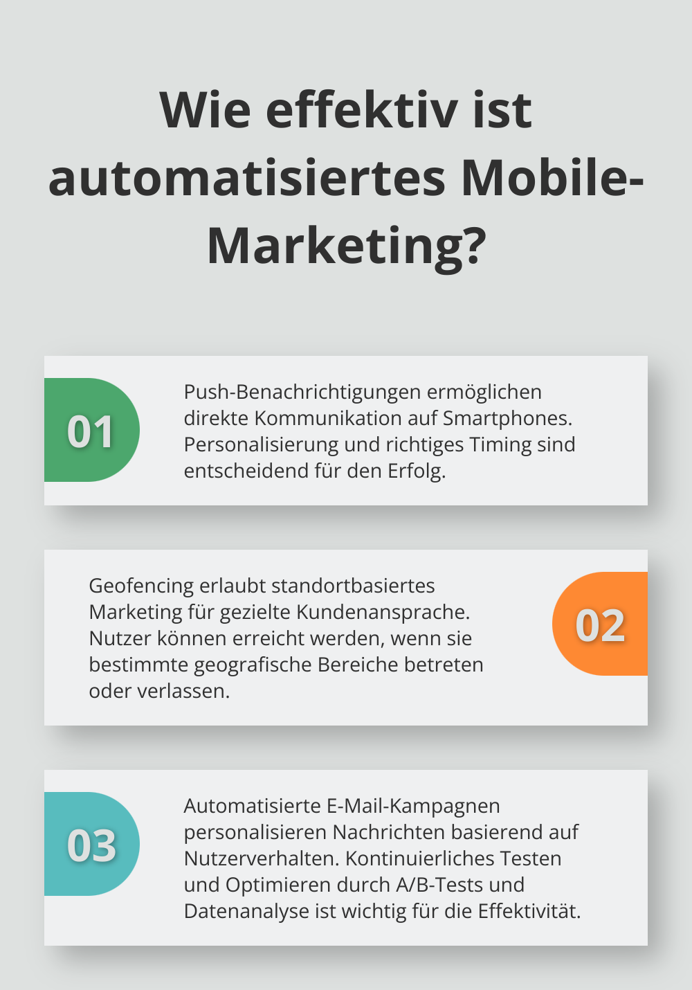 Fact - Wie effektiv ist automatisiertes Mobile-Marketing?