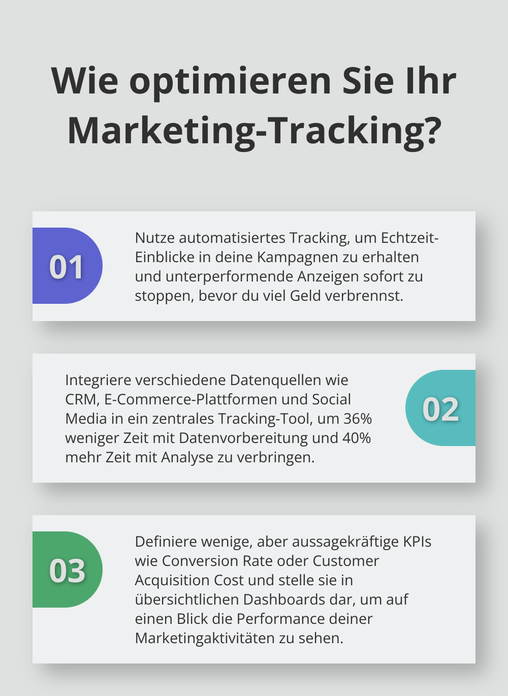 Fact - Wie optimieren Sie Ihr Marketing-Tracking?