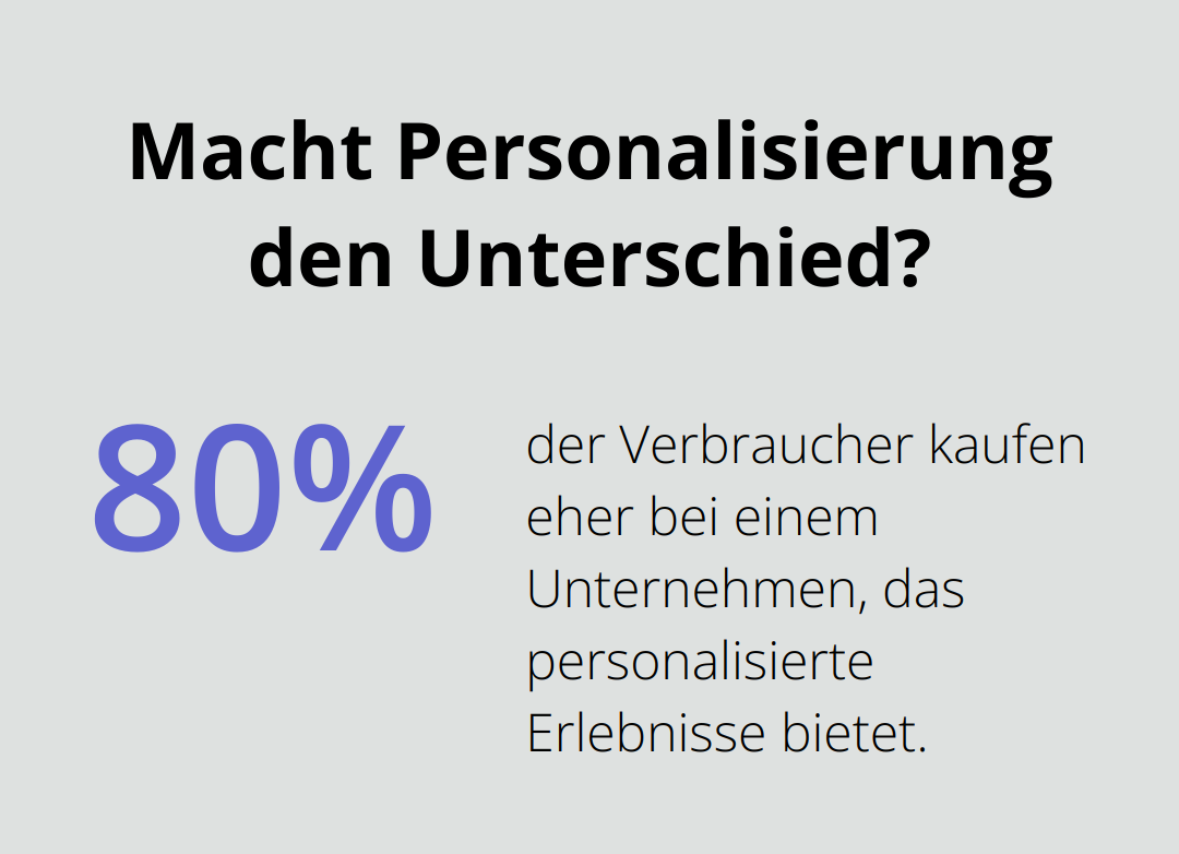 Macht Personalisierung den Unterschied?