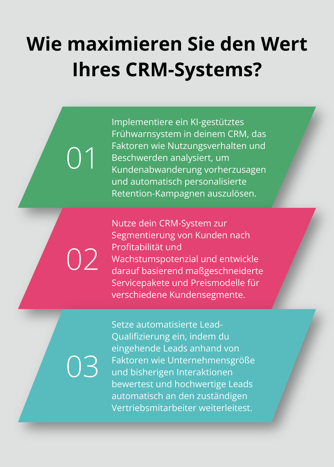 Fact - Wie maximieren Sie den Wert Ihres CRM-Systems?