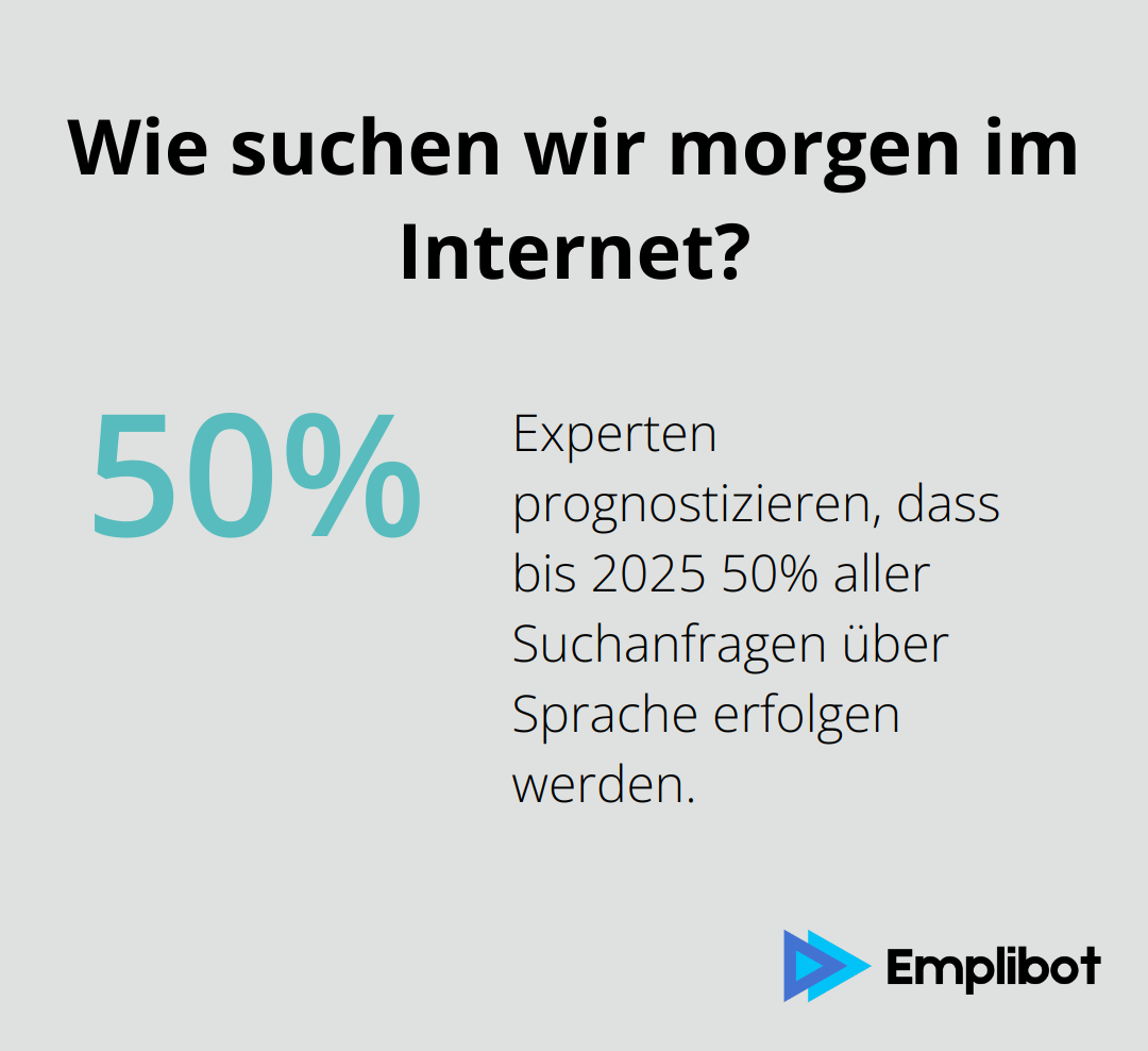 Wie suchen wir morgen im Internet?