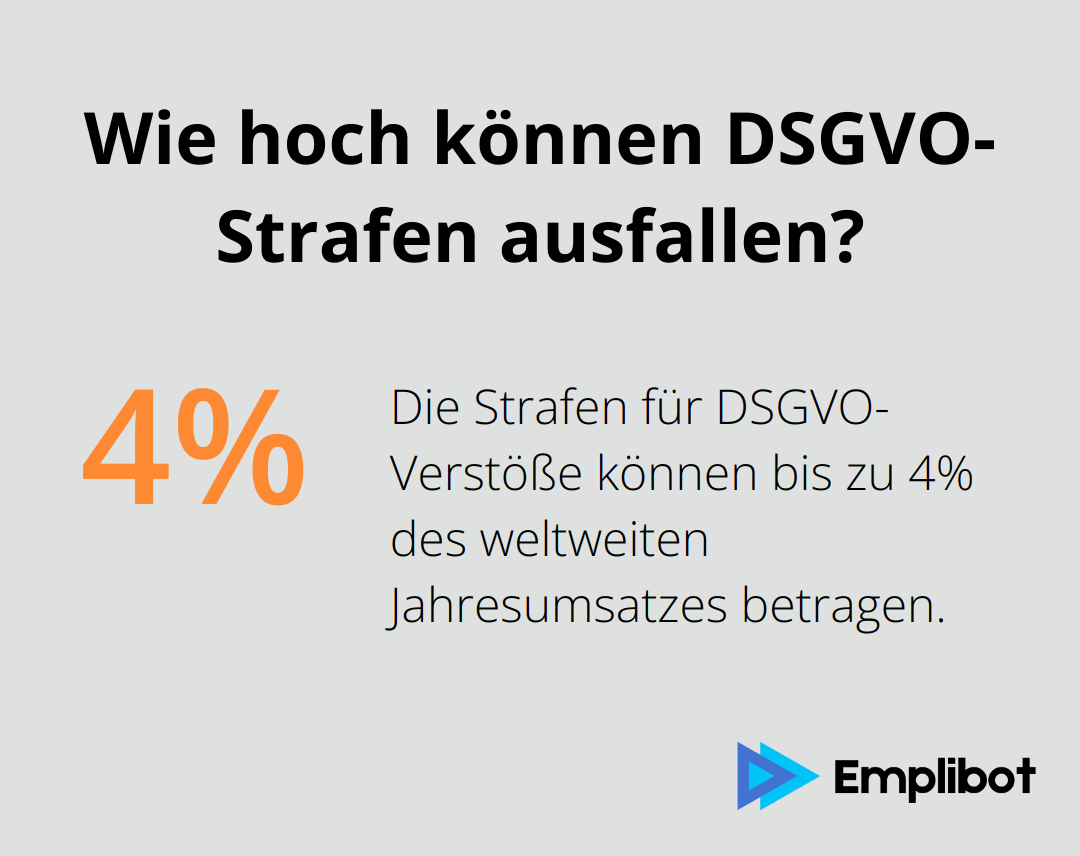 Wie hoch können DSGVO-Strafen ausfallen?