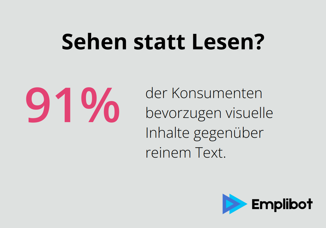 Infographic: Sehen statt Lesen?