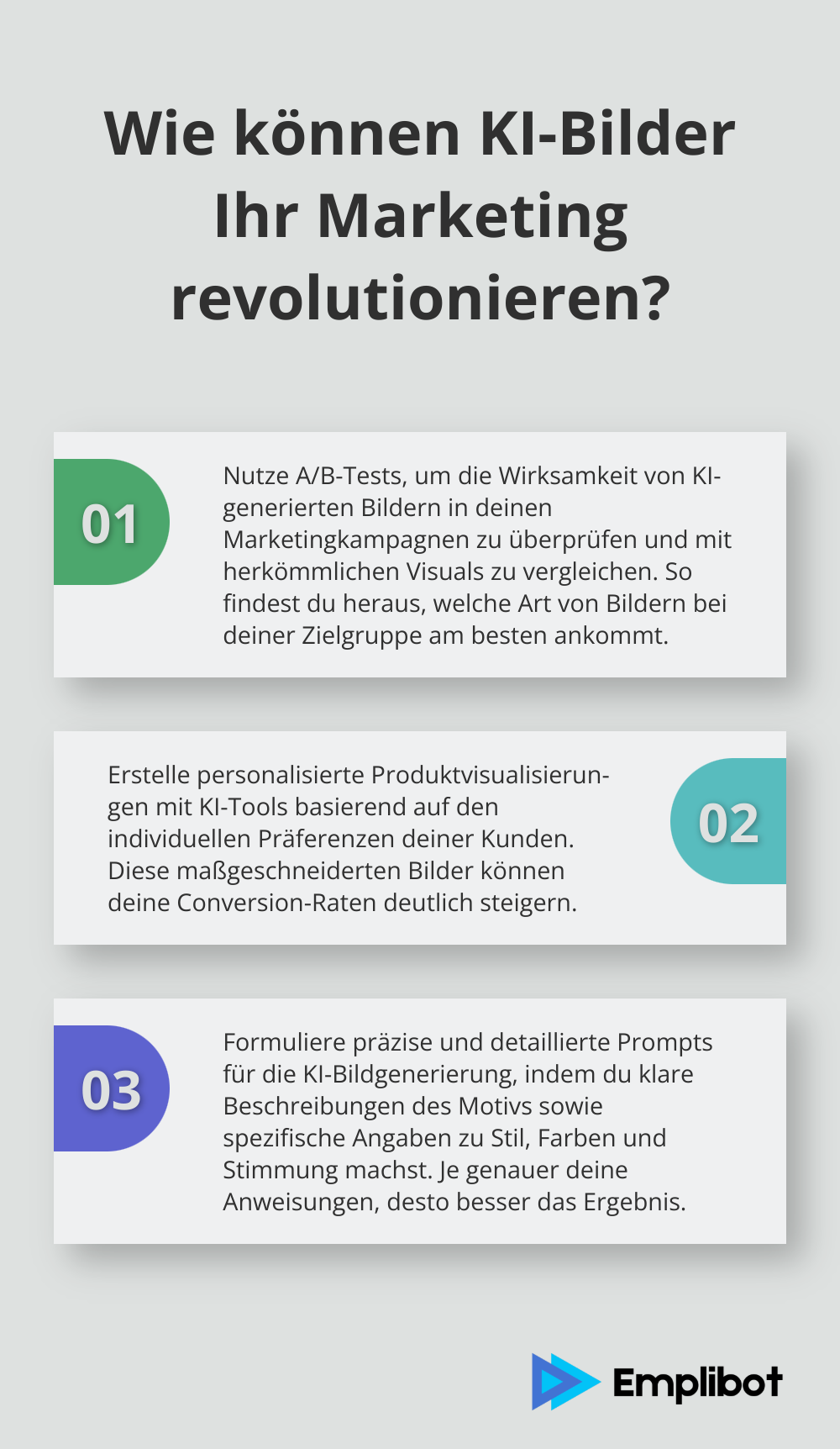 Infographic: Wie können KI-Bilder Ihr Marketing revolutionieren? - KI-Bildgenerierung