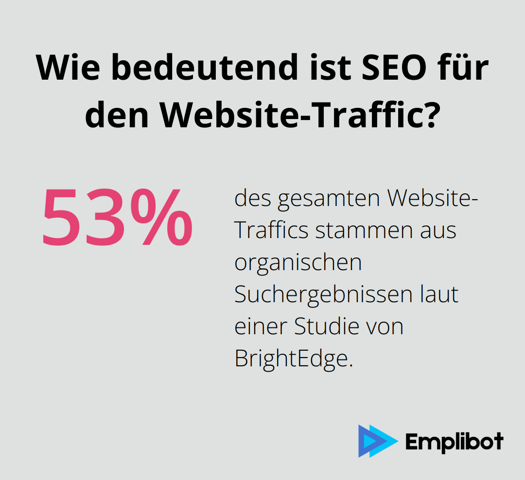 Infographic: Wie bedeutend ist SEO für den Website-Traffic?