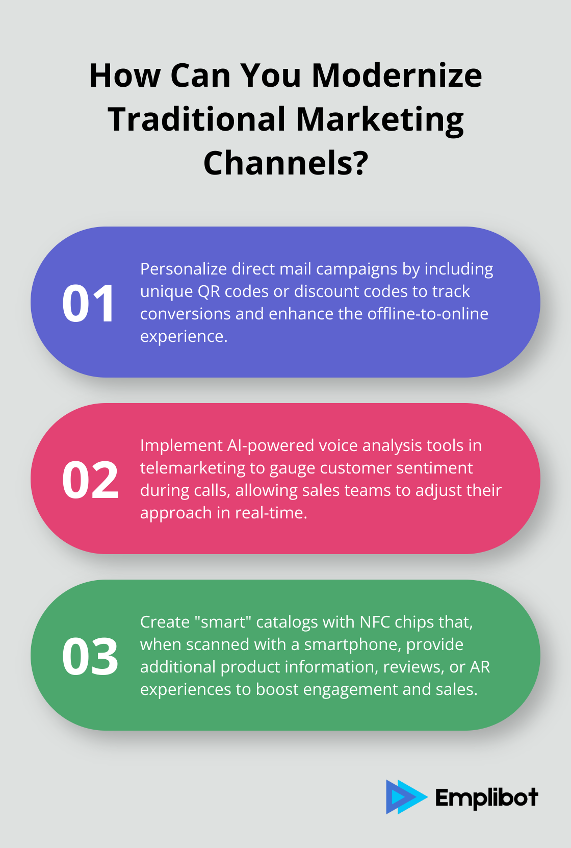 Infographic: How Can You Modernize Traditional Marketing Channels?