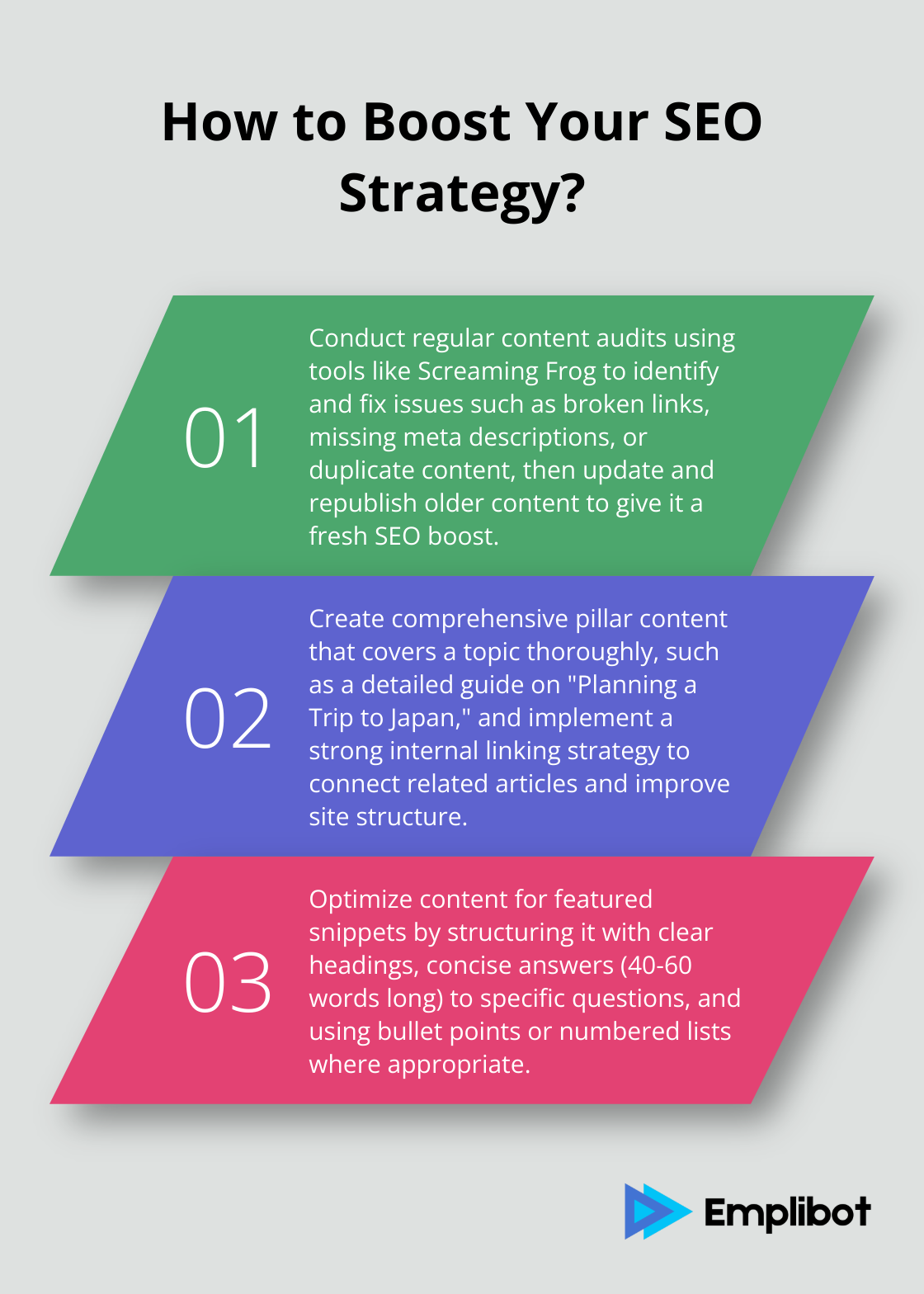 Infographic: How to Boost Your SEO Strategy? - how content marketing helps seo