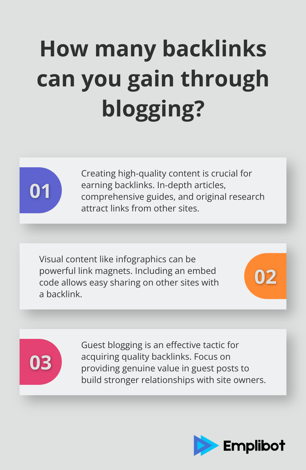 Infographic: How many backlinks can you gain through blogging? - how does blogging help seo