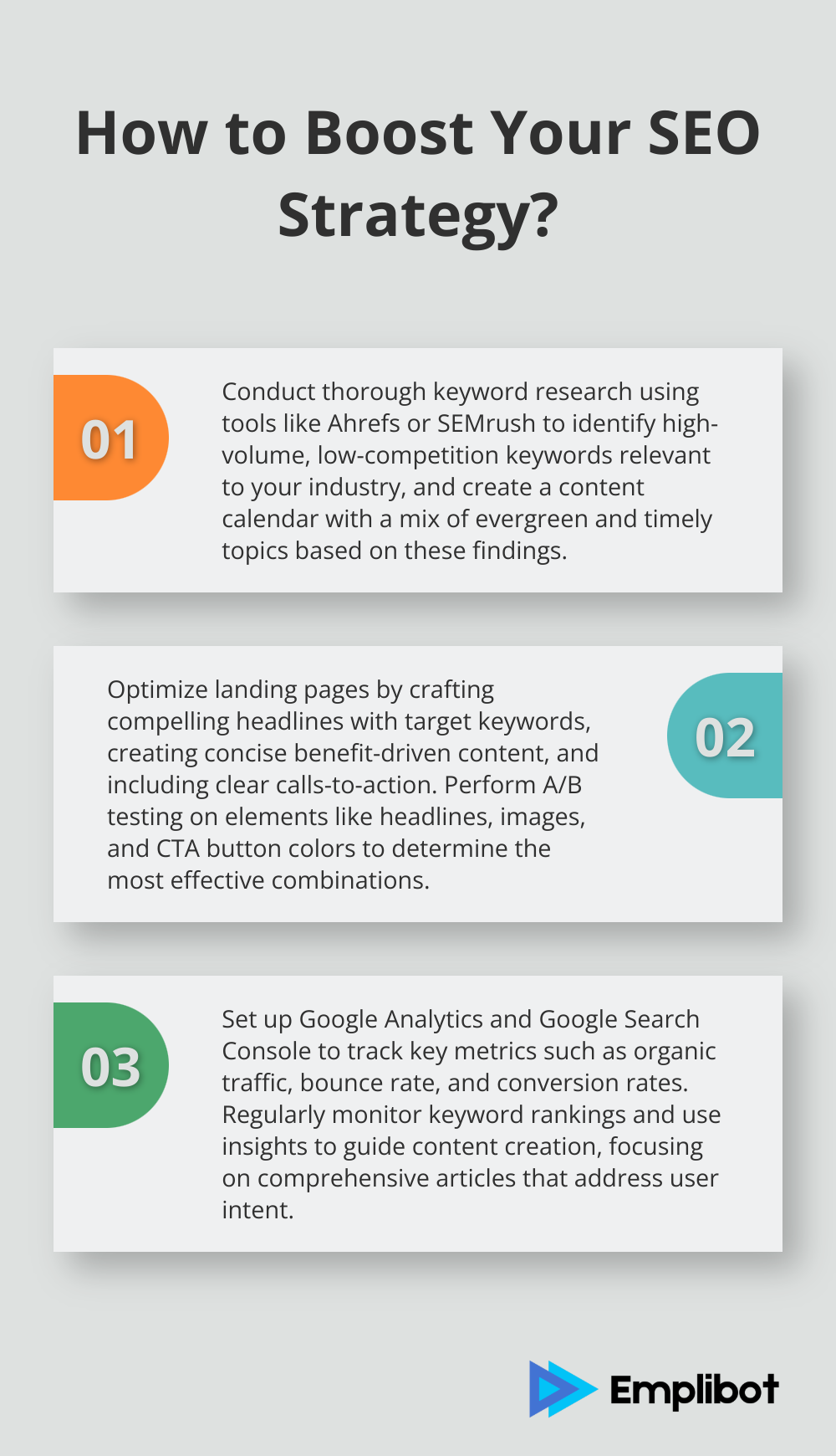 Infographic: How to Boost Your SEO Strategy?