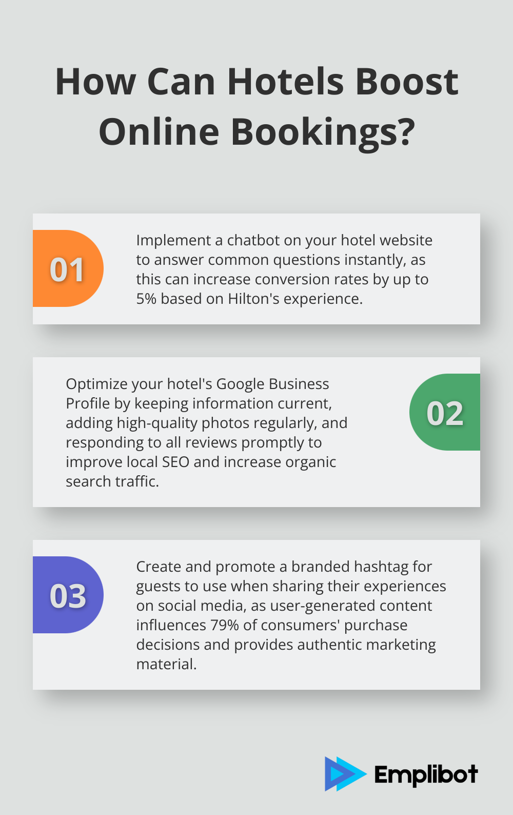 Infographic: How Can Hotels Boost Online Bookings? - online marketing for hotel