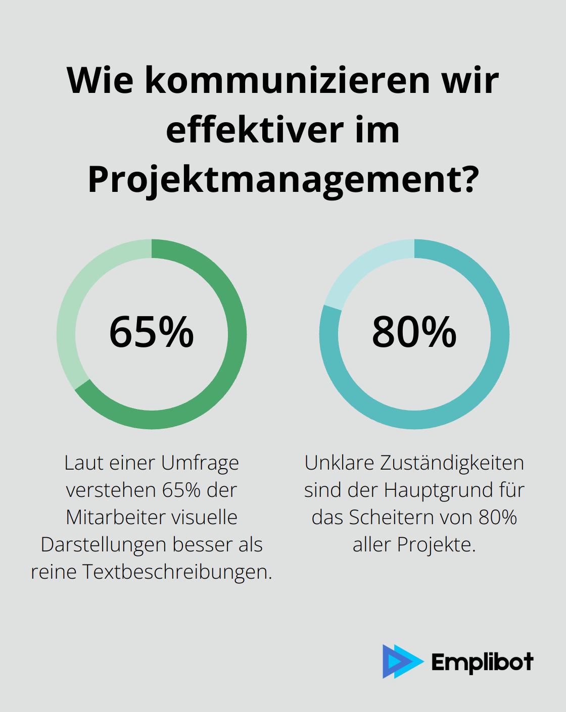 Infographic: Wie kommunizieren wir effektiver im Projektmanagement? - prozesse implementieren